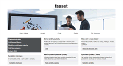 Desktop Screenshot of fasset.cz